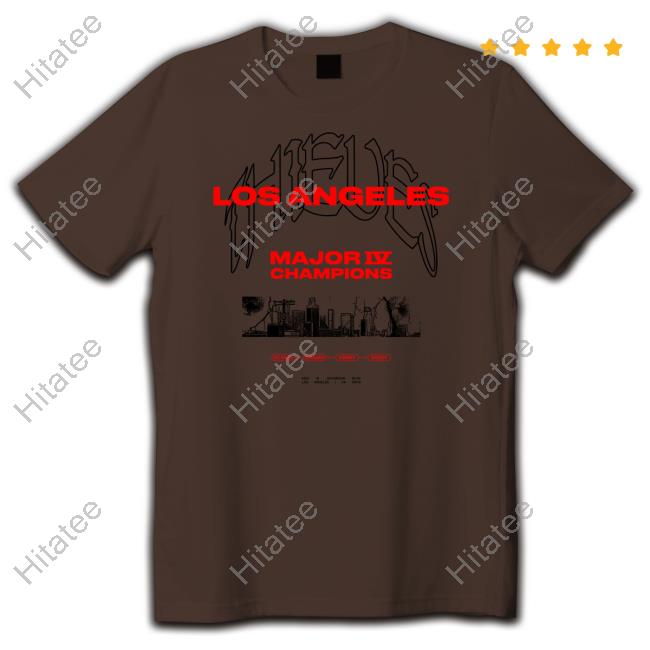 Thieves Los Angeles Major Iv Champions Tee Shirt