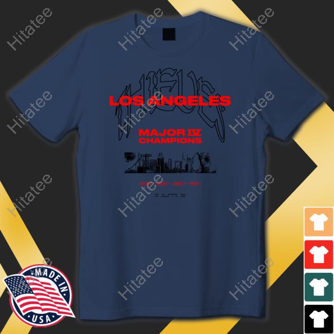 100 Thieves Merch La Thieves Los Angeles 2023 Major Iv Champions Shirts